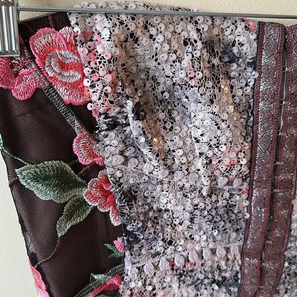 Byron Lars bustier top size 8 - Picture 2 of 8